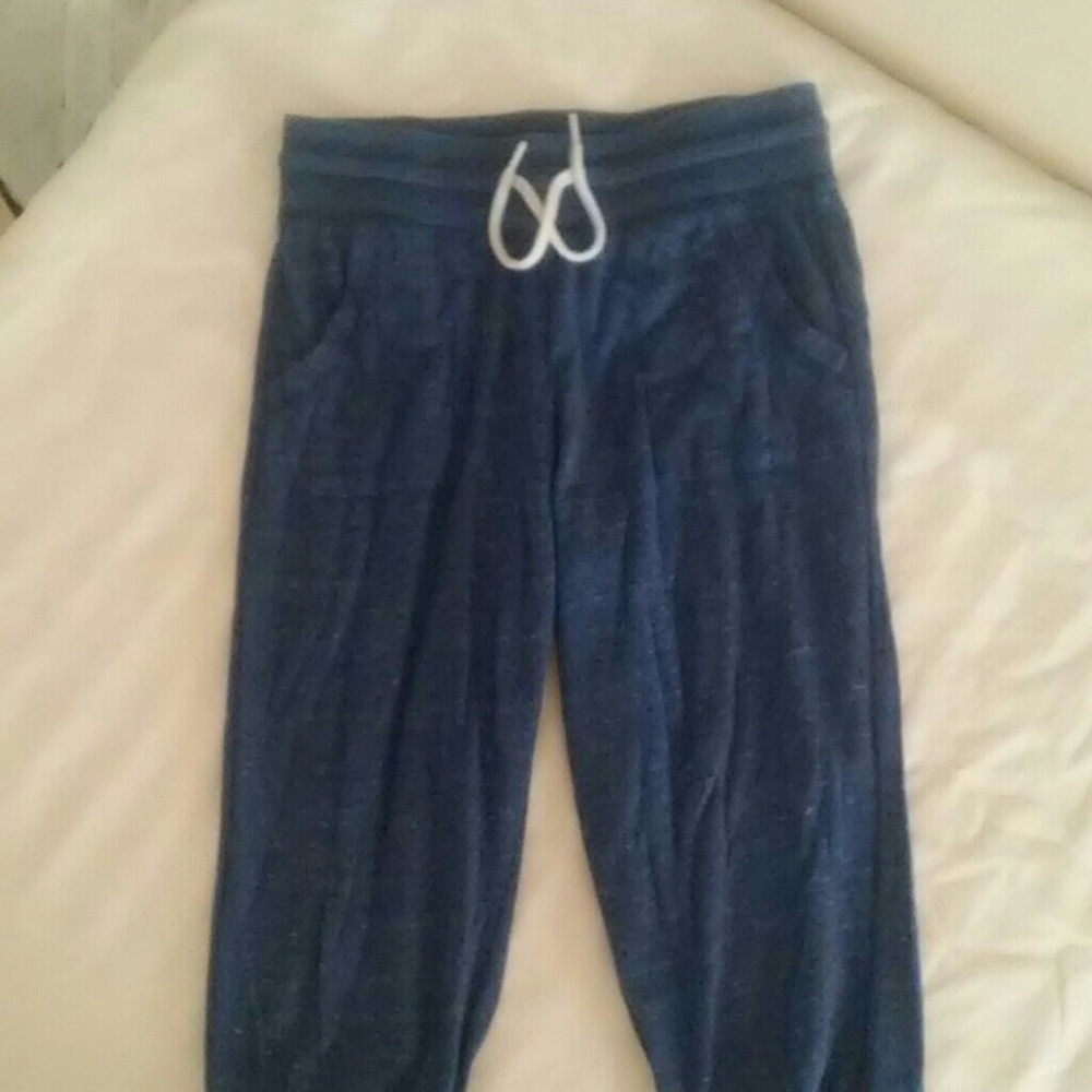 Capri workout sweat pants